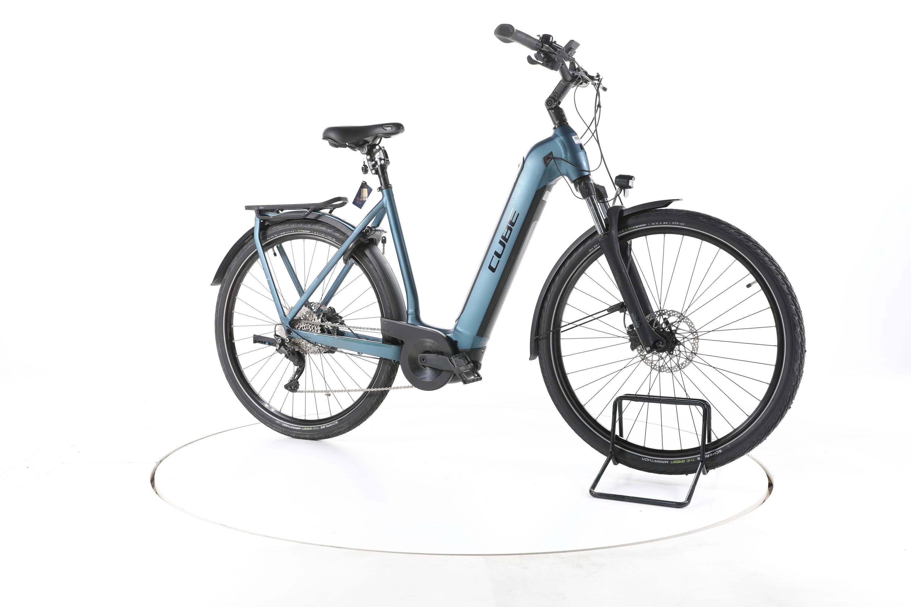 Tweedehands - Cube Kathmandu Hybrid ONE Trekking E-Bike Lage instap - Zeer goed 2/7