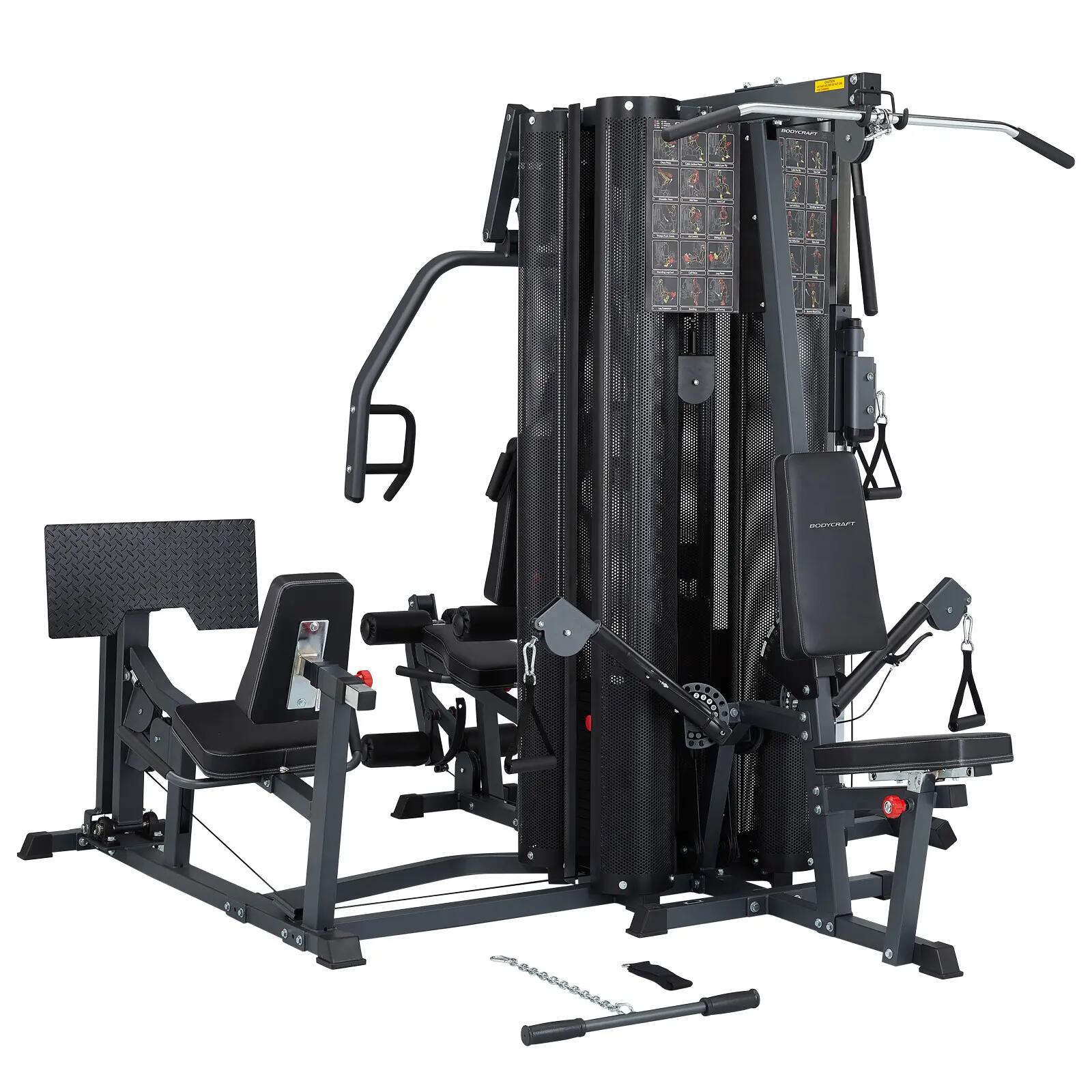 Krachtstation - Fitness - BodyCraft X4 - Zwart 2/4