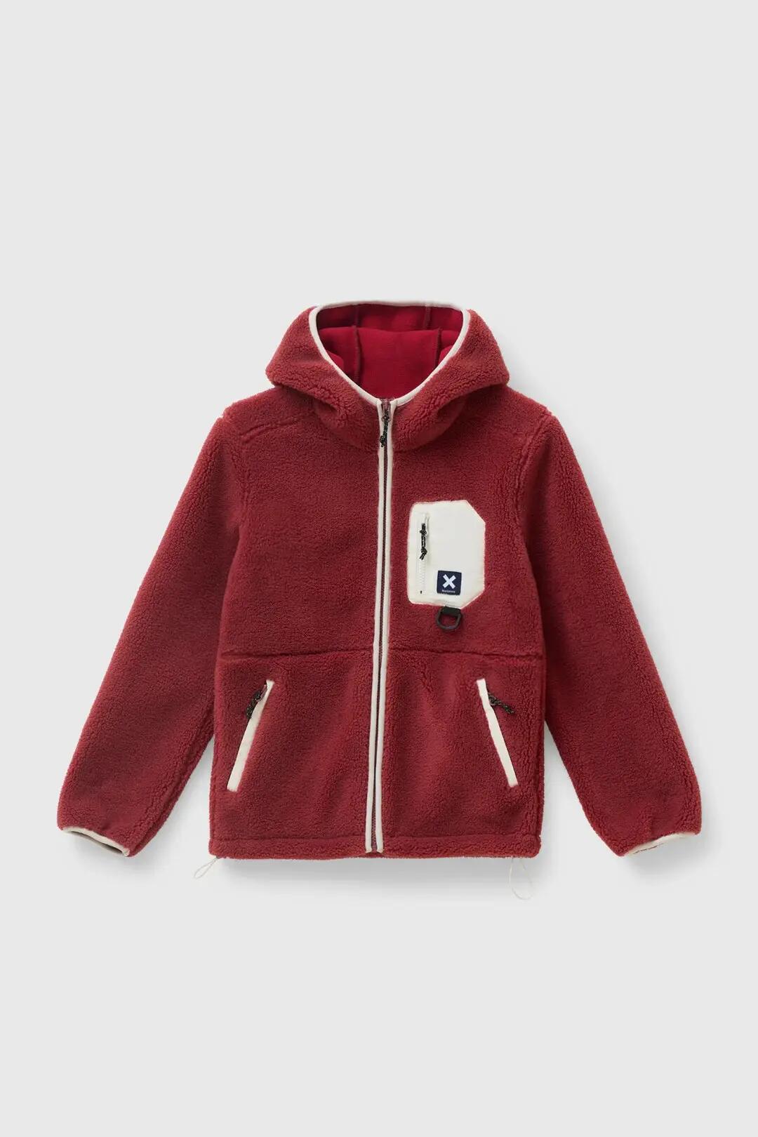 Sudadera con Capucha Polar Kids Blue Banana Barry Wine 4/4