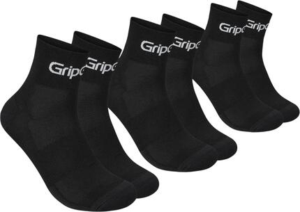 Chaussettes vélo basses GripGrab RIDE Coolmax (x3) unisex