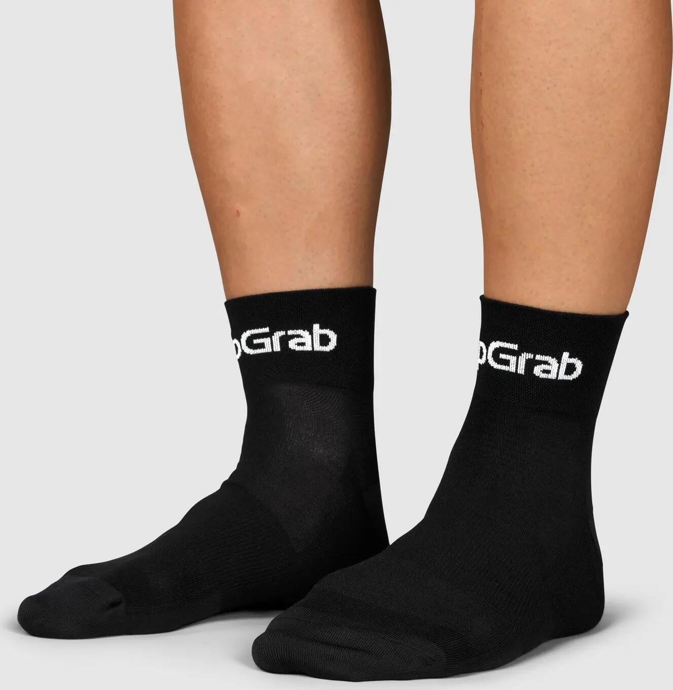 Chaussettes vélo basses GripGrab RIDE Coolmax (x3) unisex 5/6