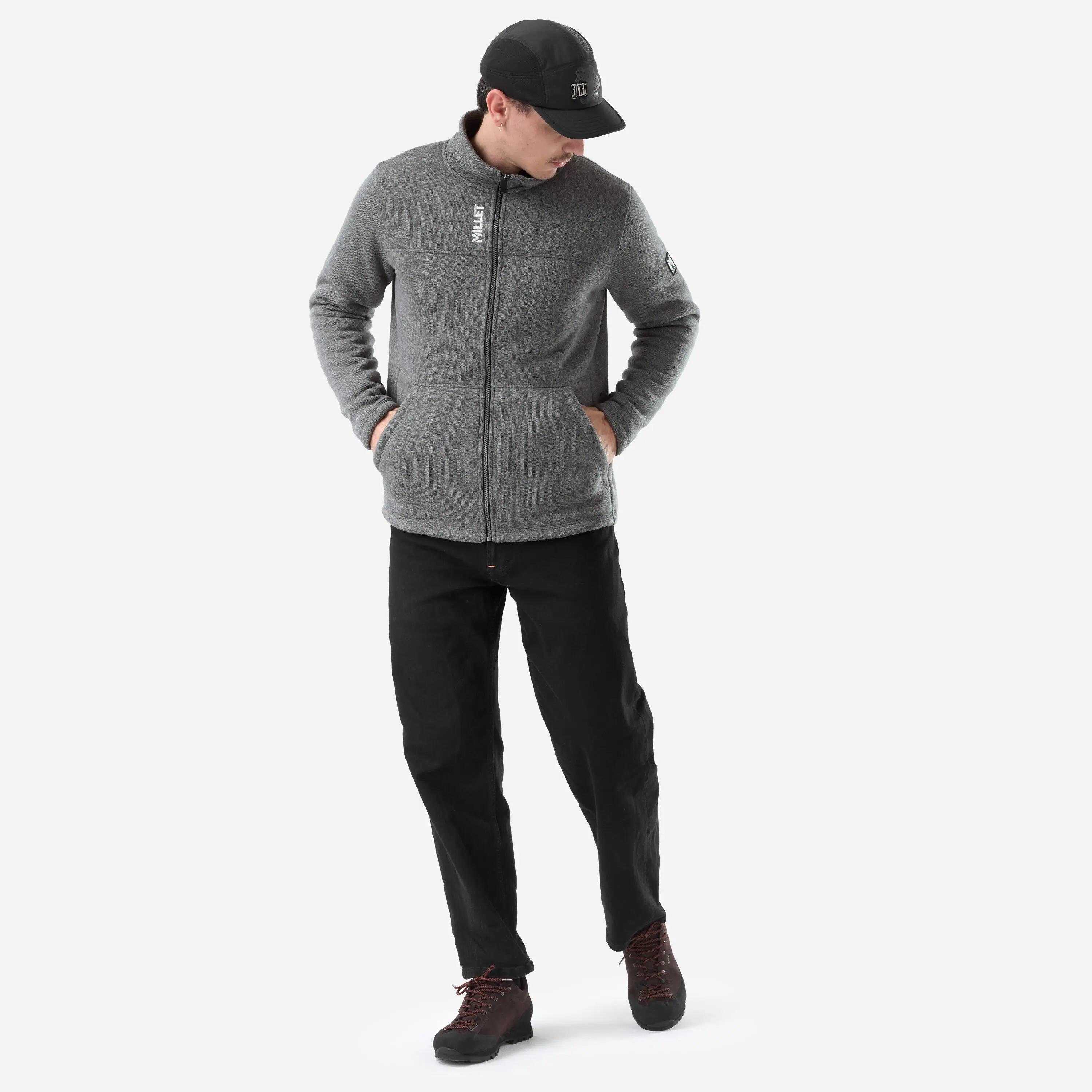 Herren Urbaner Look Fleecejacke  CHAMONIX KNITWARM 2/5