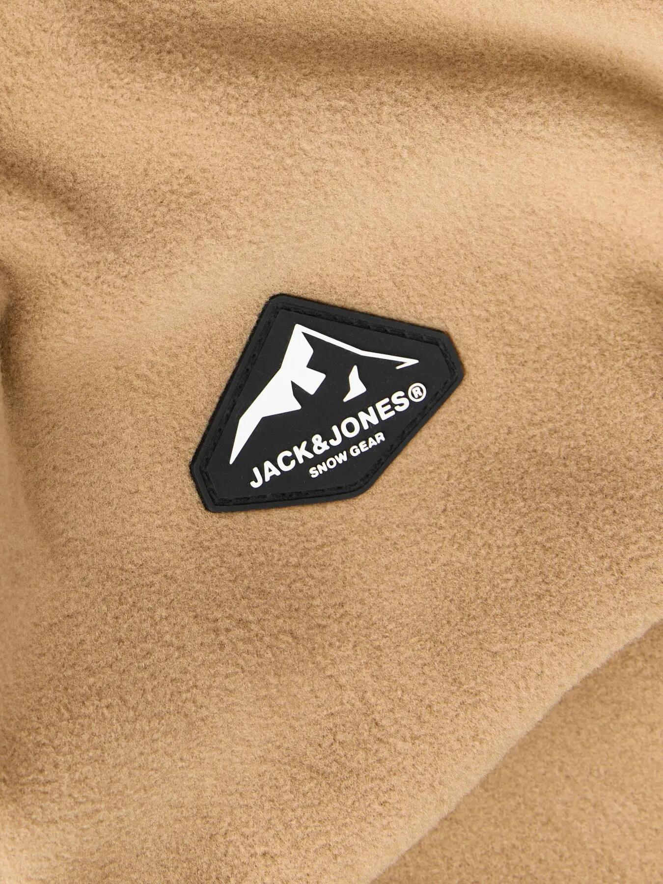 Homem Esqui Sweatshirt Polar Gola Alta e Meio Fecho Tignes A-24 2 Black-Otter 6/9