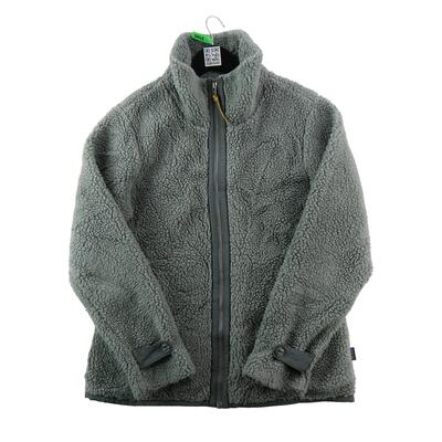 Second hand - Giacca in pile Donna Sherpa Grigia - Stato molto buono