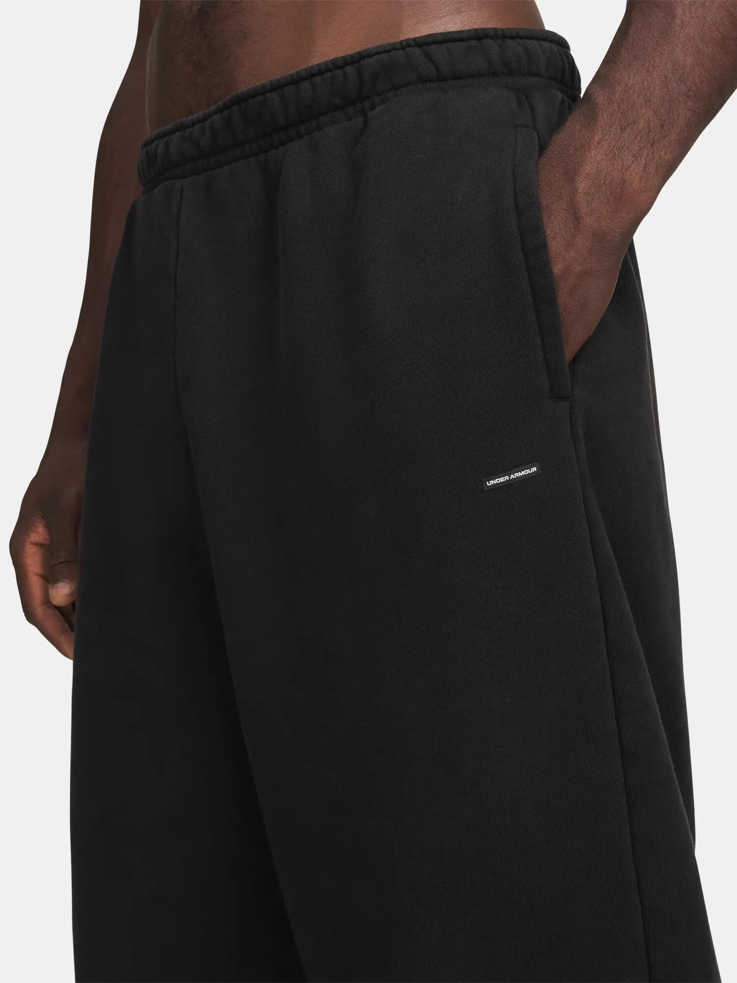 Férfi sportnadrág Under Armour UA Icon HW Flc Washed Pants 3/4