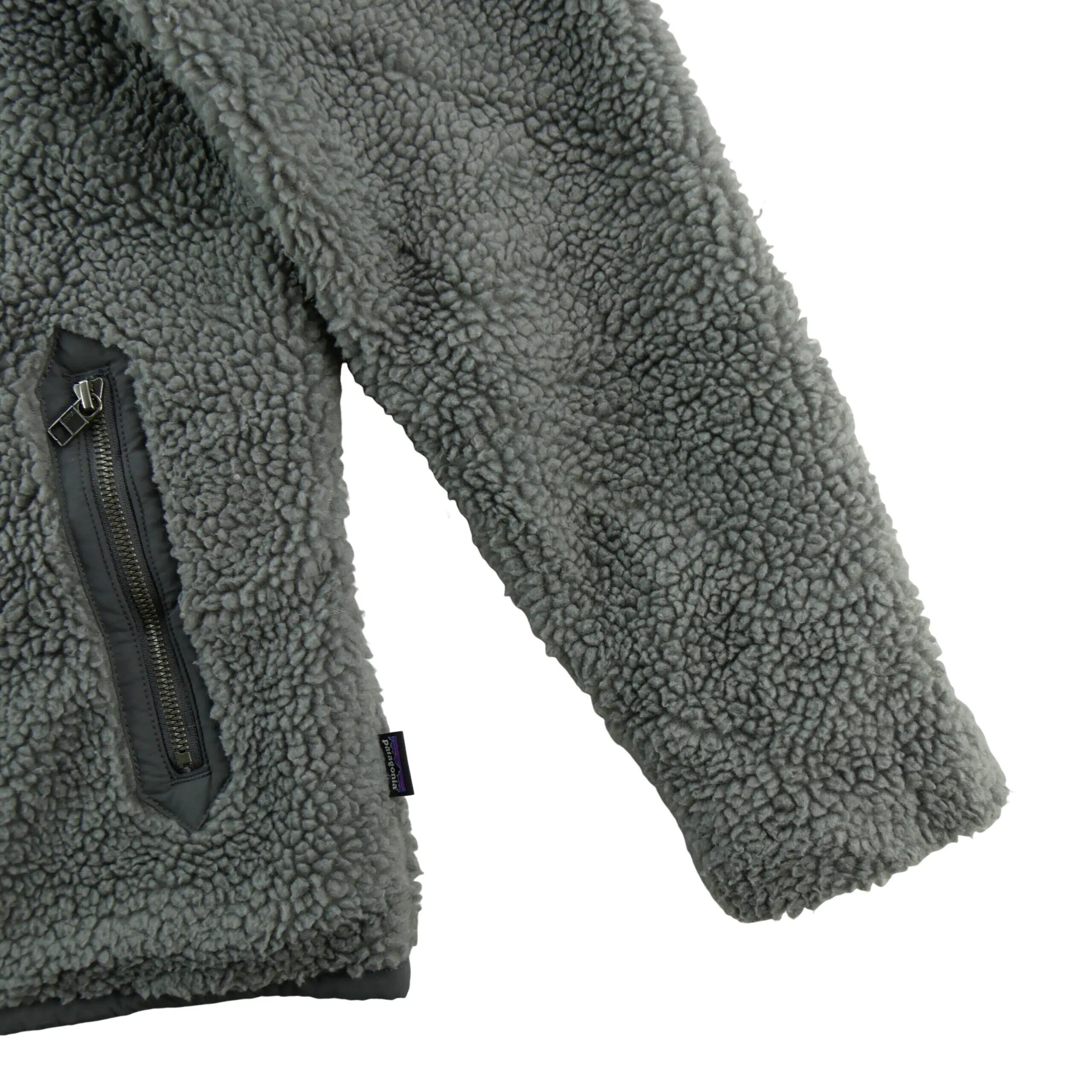 Second hand - Giacca in pile Donna Sherpa Grigia - Stato molto buono 5/9