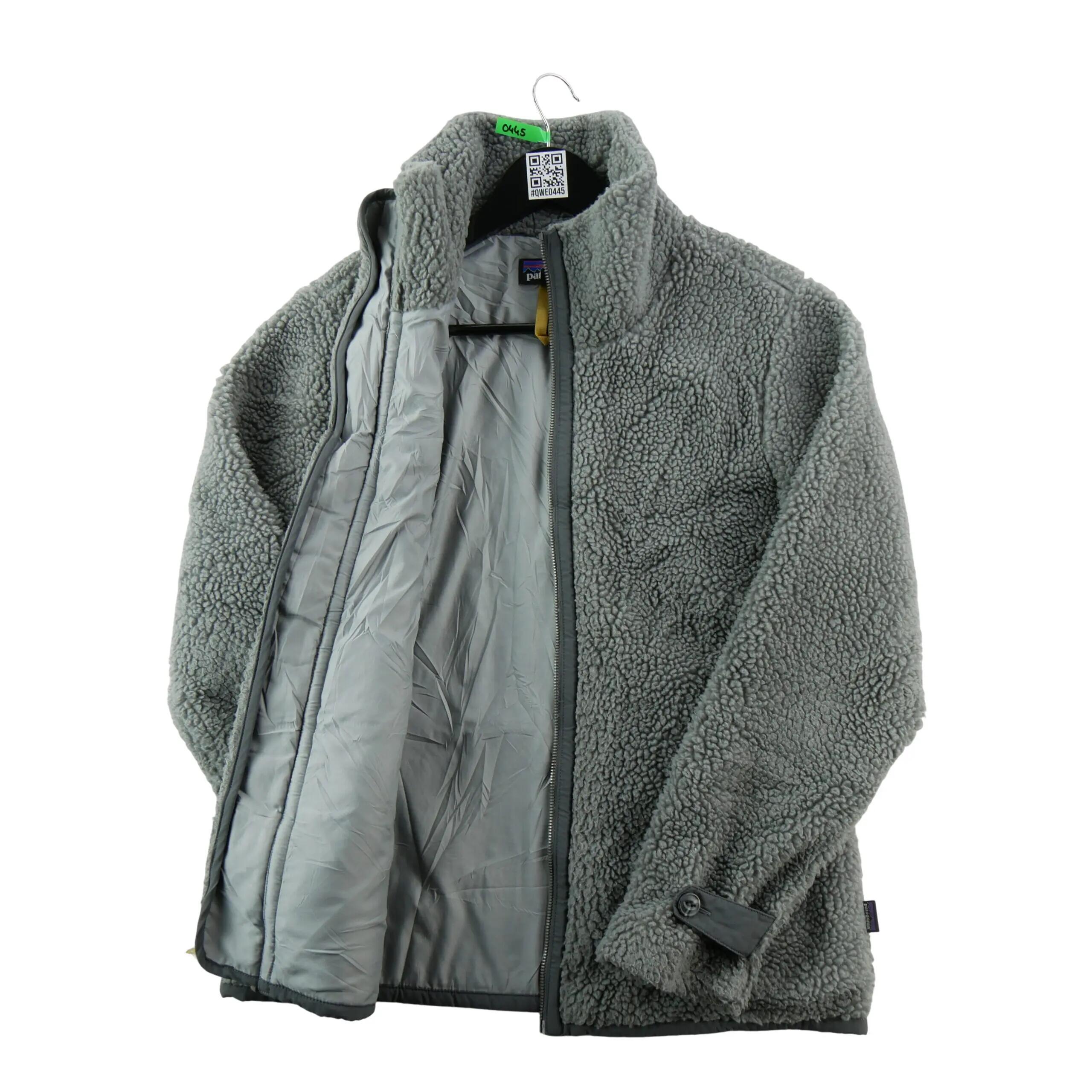 Second hand - Giacca in pile Donna Sherpa Grigia - Stato molto buono 3/9