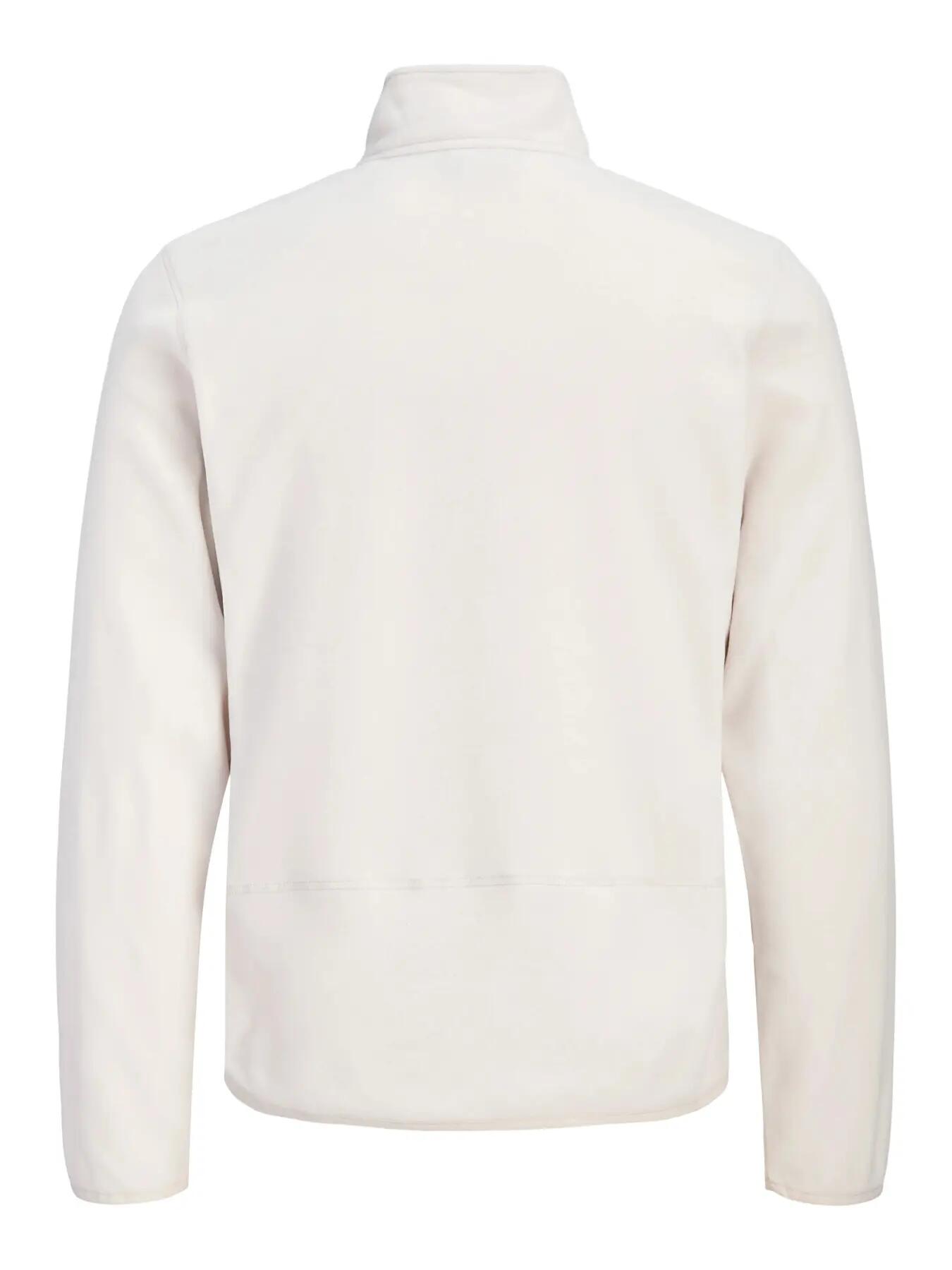 Hombre Esquí Sudadera Polar Cuello Alto y Media Cremallera Tignes Moonbeam 2/4
