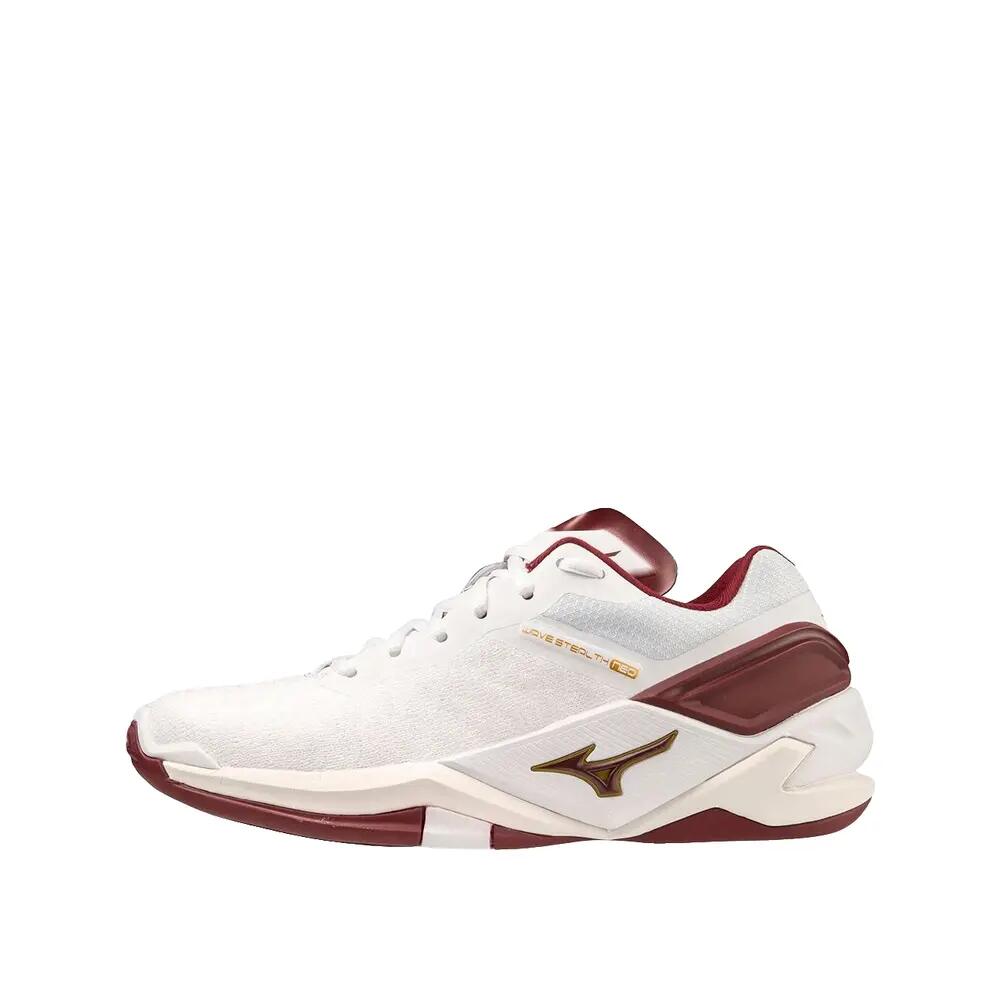 Scarpe da pallamano Mizuno Wave Stealth Neo Bianco/Cabernet 1/1