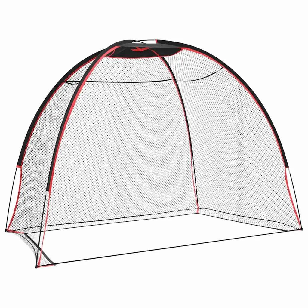 Filet d’entraînement golf arceau vidaXL polyester noir 2/4
