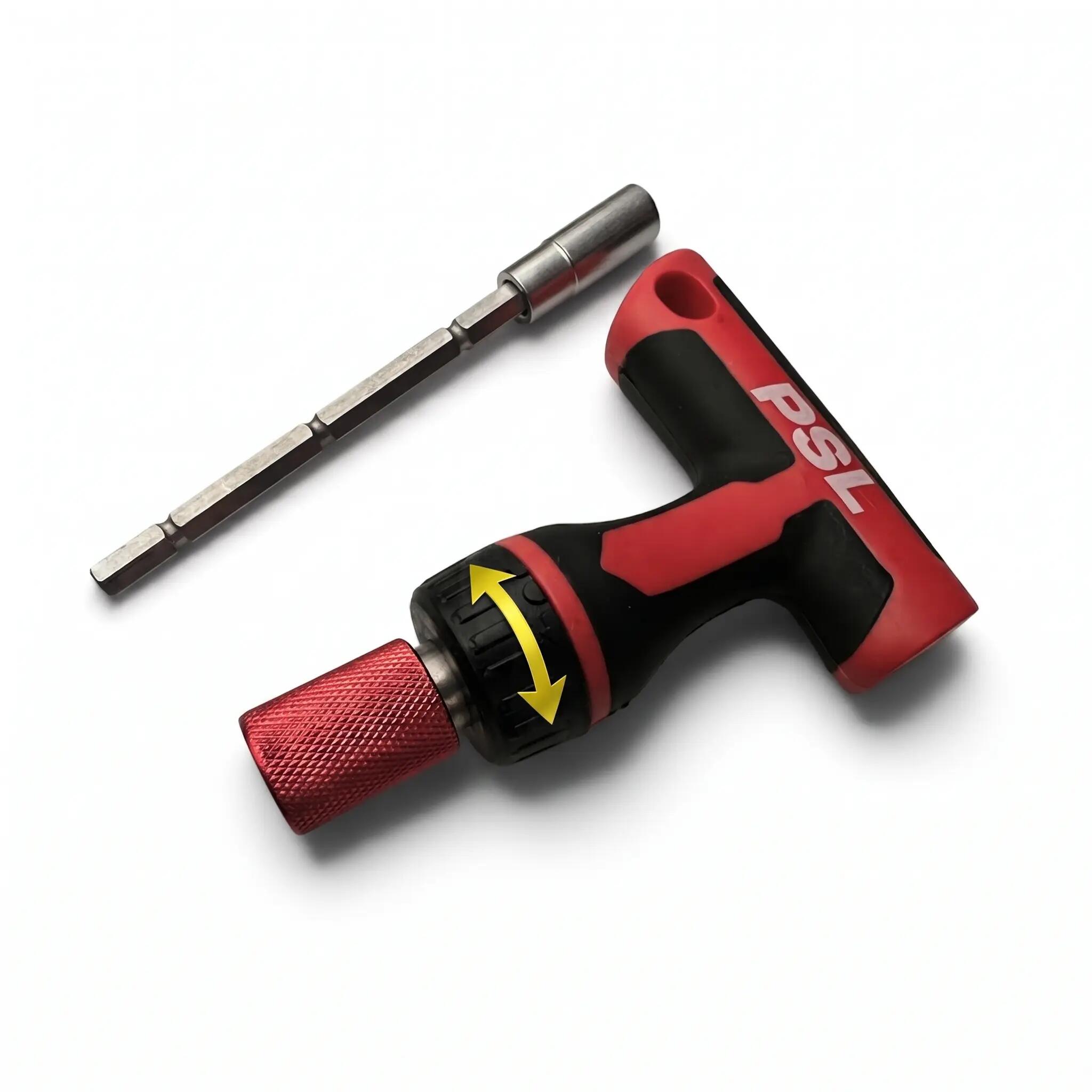Set di cacciaviti da 18 pezzi con impugnatura a T, punte bussola e Torx 3/5