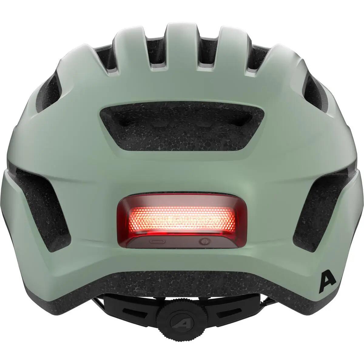 Olympic Sportswear Alpina casque urbain 55-59 cm vert mat 3/4