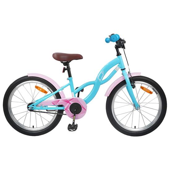 Vélo enfant 20" VidaXL cadre acier rigide freins avant arrière