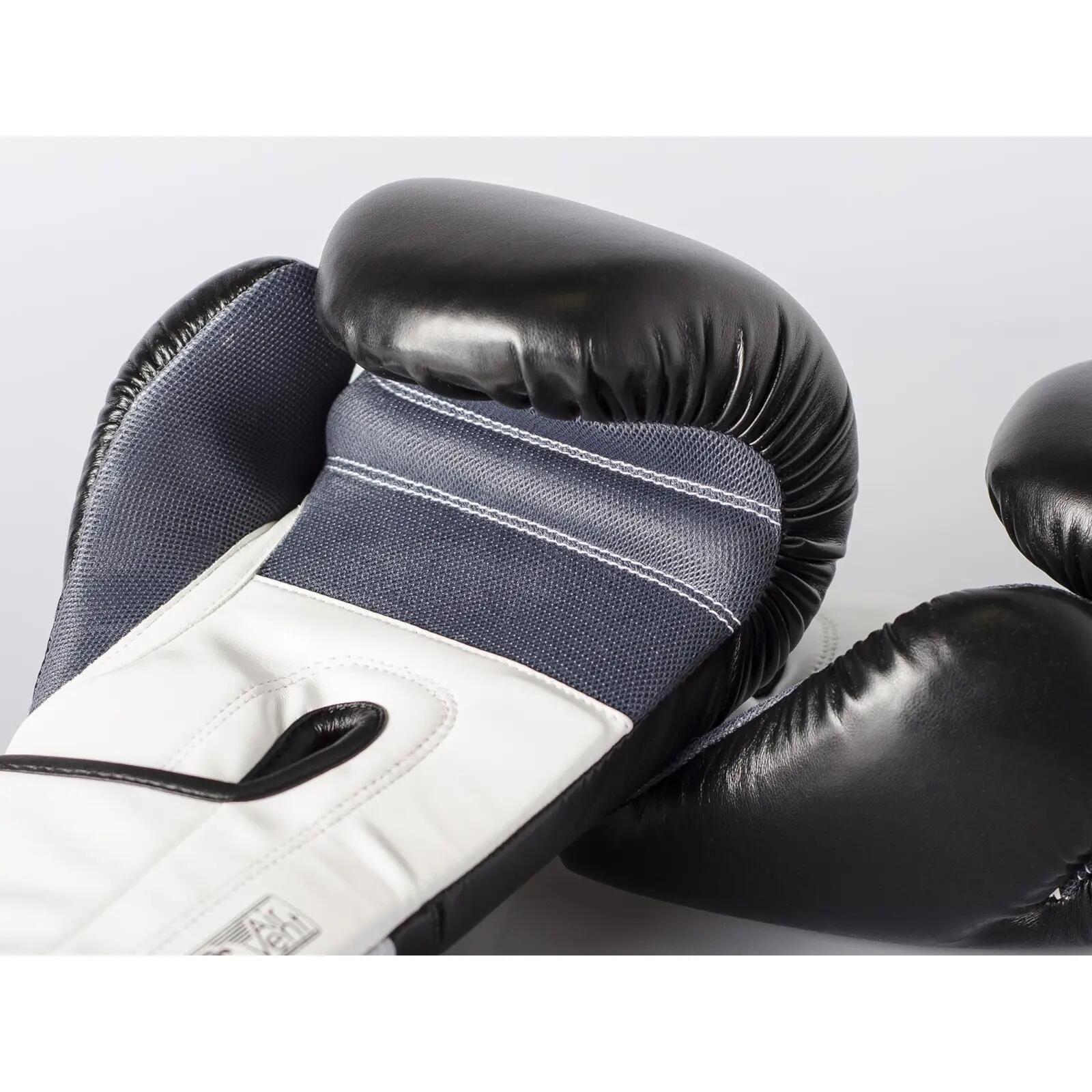 Bokshandschoenen - Boksen - Fit - Zwart/wit - Maat 12 2/4
