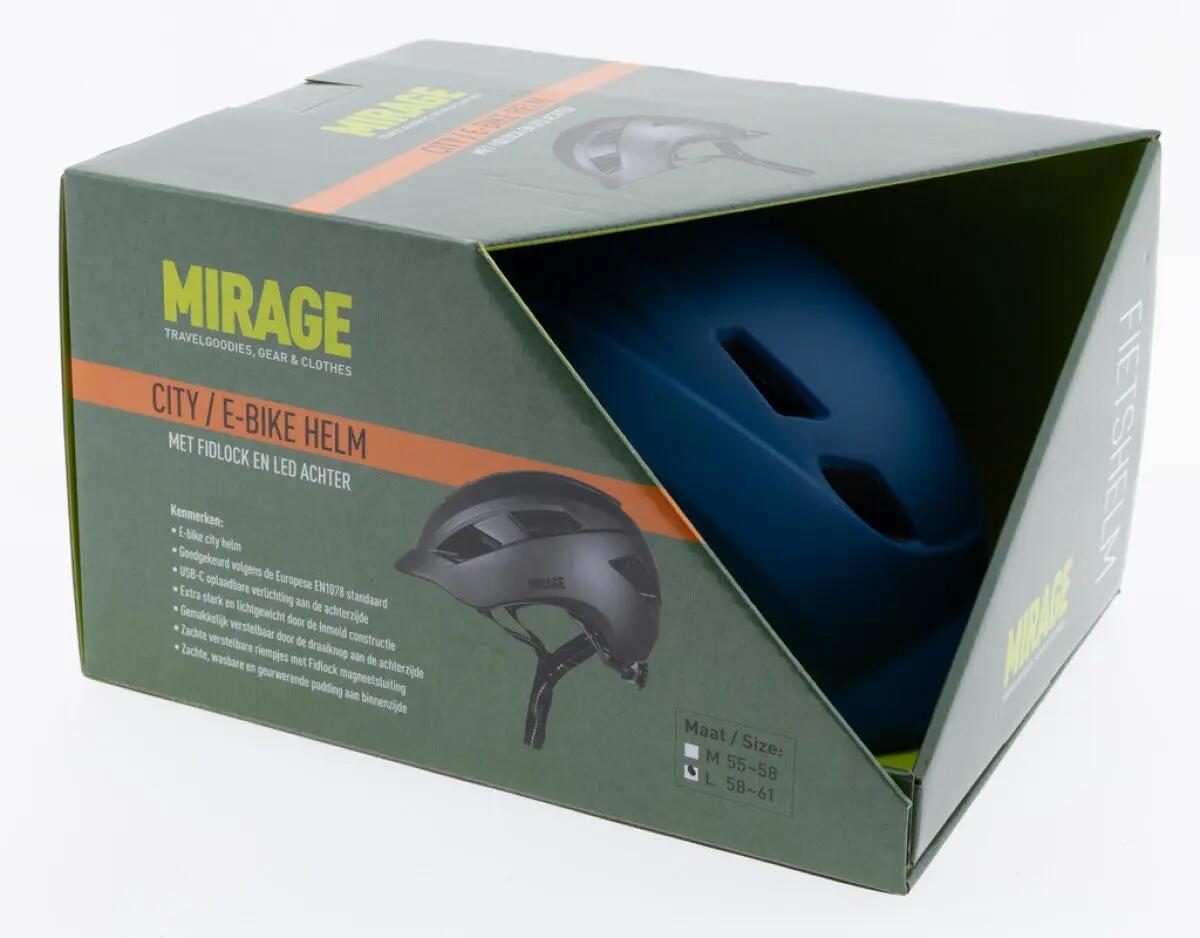 Casque vélo ville Mirage E-Bike LED arrière Fidlock In-Mold 2/6