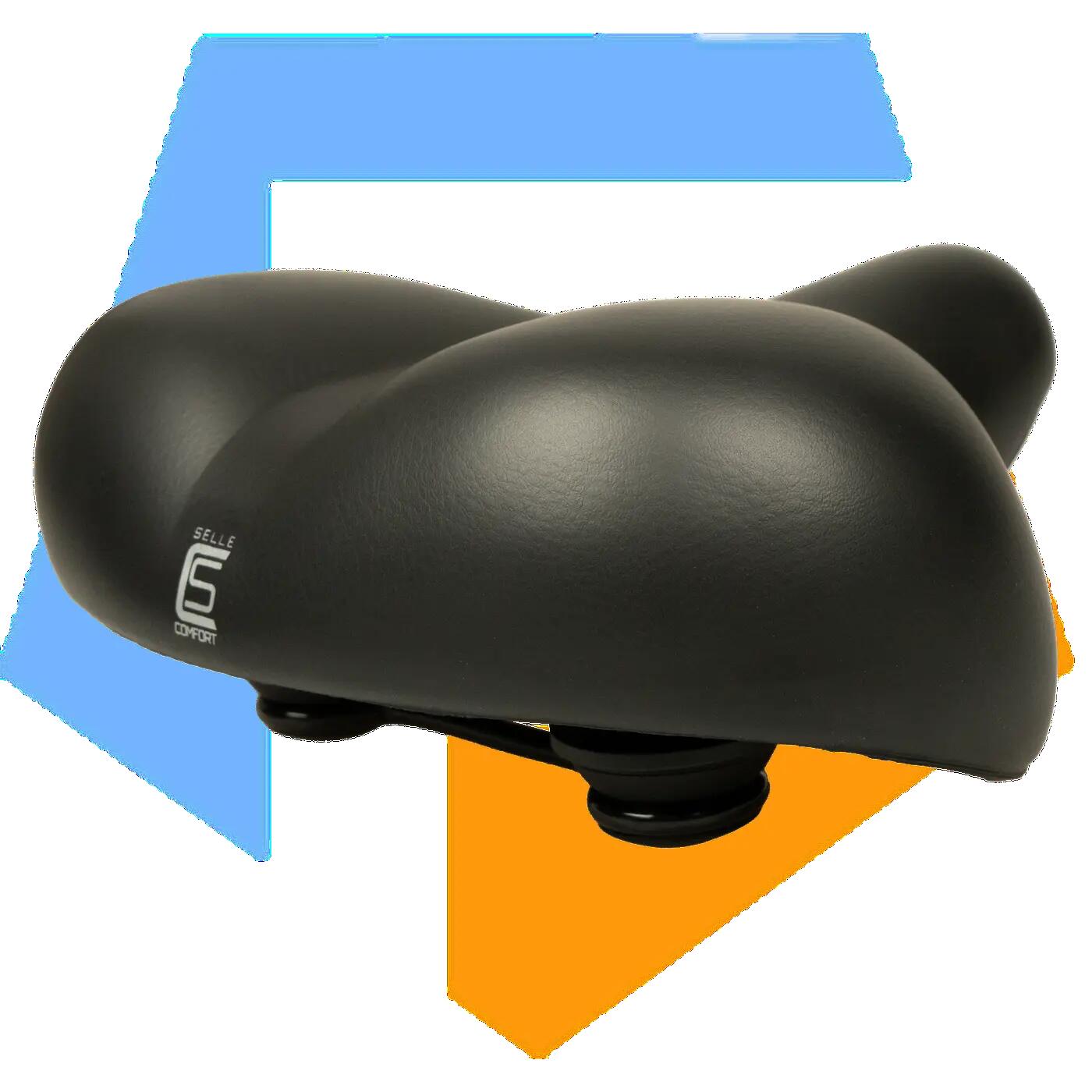 Selle Comfort Fietszadel Heavy Duty - Zwart 2/6