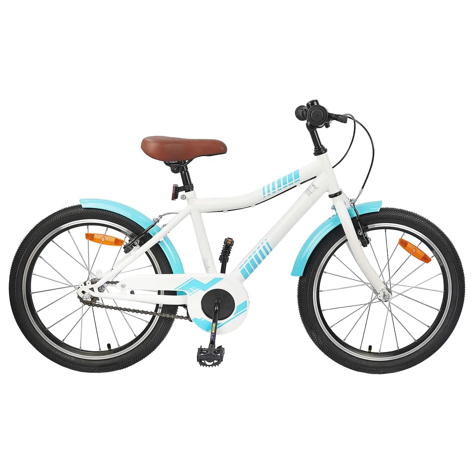 Vélo enfant 20 pouces VidaXL acier 1 vitesse avec freins avant arrière 1/1