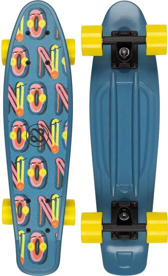Skateboard FlipGrip Nijdam Gamester deck plastique PU ABEC 5