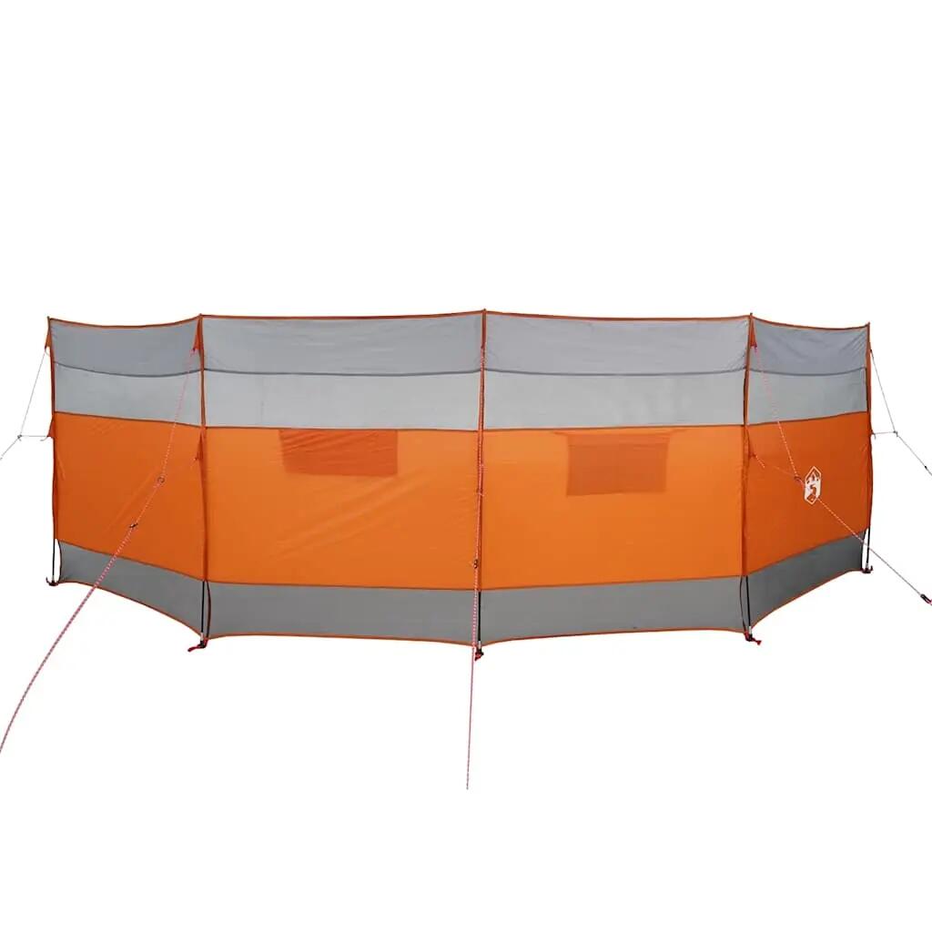 Brise-vent de camping VidaXL imperméable polyester PU 185T avec barres 2/3