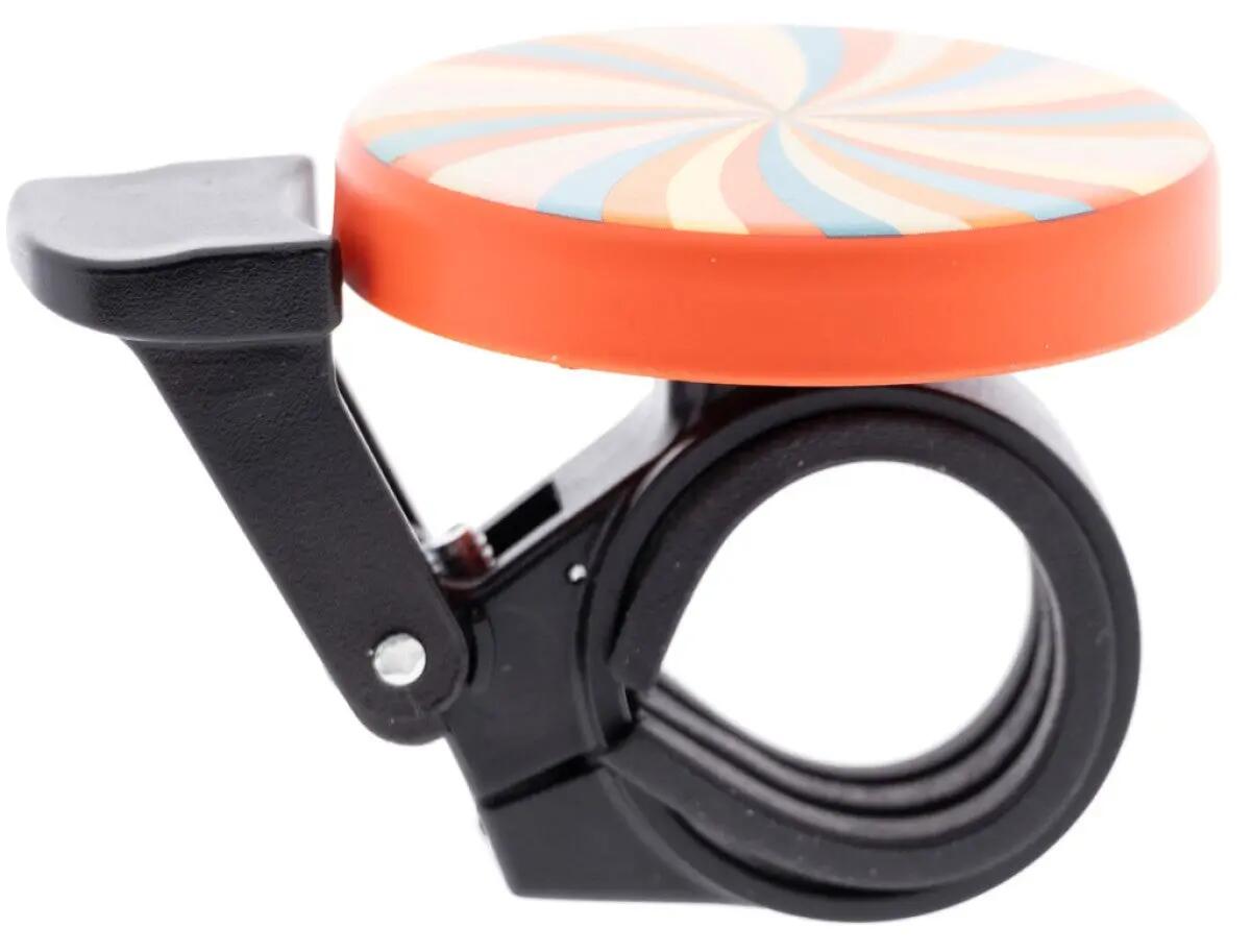 Clochette vélo 40 mm rétro 70 avec support à pince NietVerkeerd 3/4