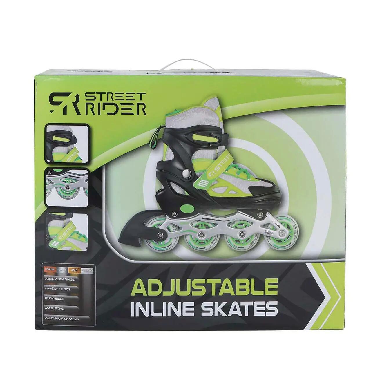 Patins en ligne réglables Street Rider bottes souples ABEC 7 2/2
