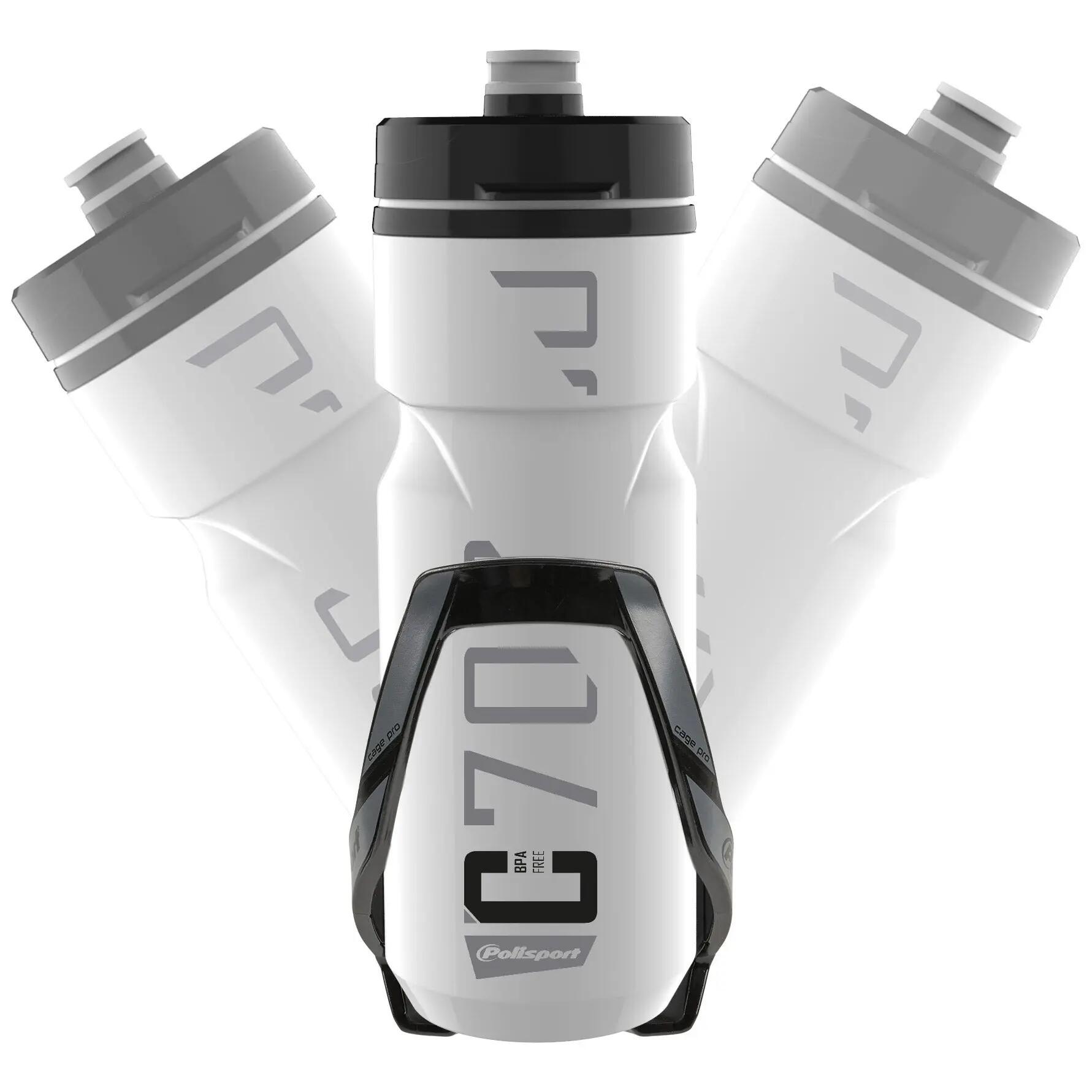 Porte-bidon Polisport Bottle Cage Pro noir/bleu 2/2