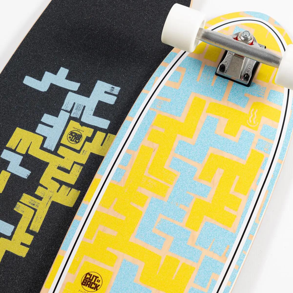 Deskorolka Surfskate Cutback Surfskates Maze 34" LT 3/5