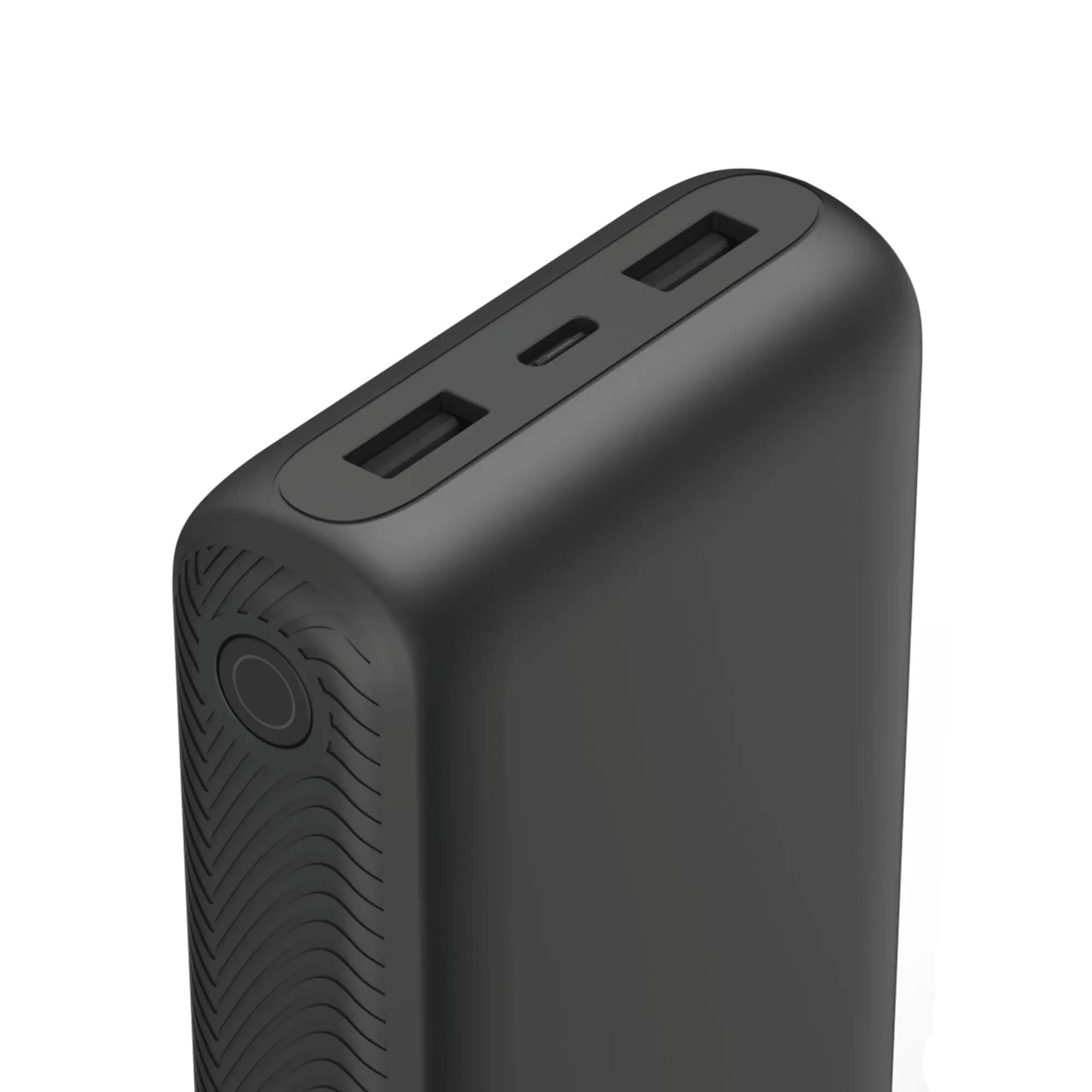HAMA Power Pack 20000 mAh, USB-C, 2x USB-A, Grau 3/5
