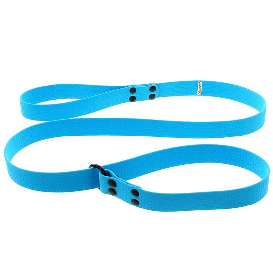 LAISSE CHIEN CANIHUNT MADE IN FRANCE HEXA 120CM LASSO BLEU