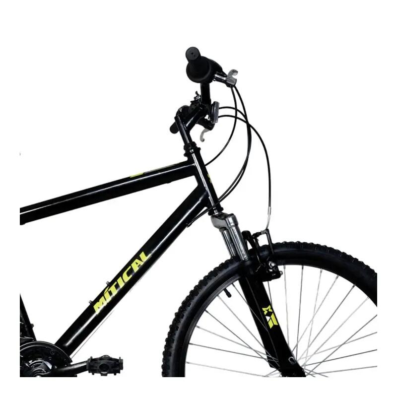 BICICLETA MTB 26" VITAL BIKE SPORTCROSS NEGRO AMARILLO 3/3