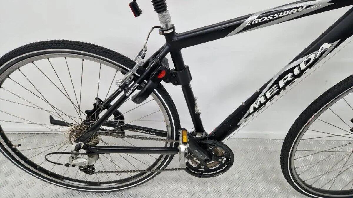 Merida Bikes Crossway | Gebruikt | 3 maanden garantie | 28 inch, zwart 3/3