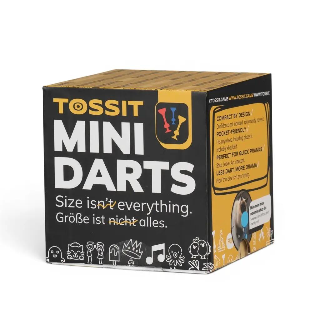 Darts Mini-Saugnapf-Dartpfeile 9 Pfeile und 2 Boards Mini Darts Classic 6/6