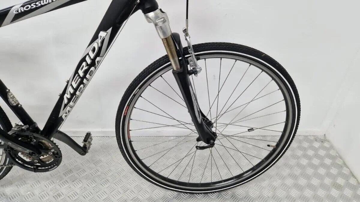 Merida Bikes Crossway | Gebruikt | 3 maanden garantie | 28 inch, zwart 2/3