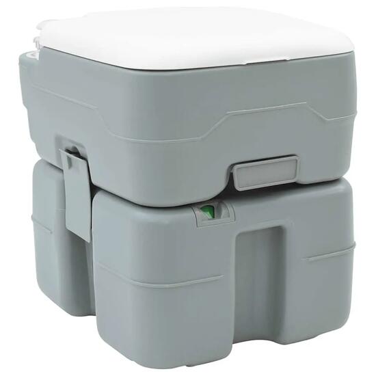 Toilette de camping portable VidaXL en polyéthylène haute densité