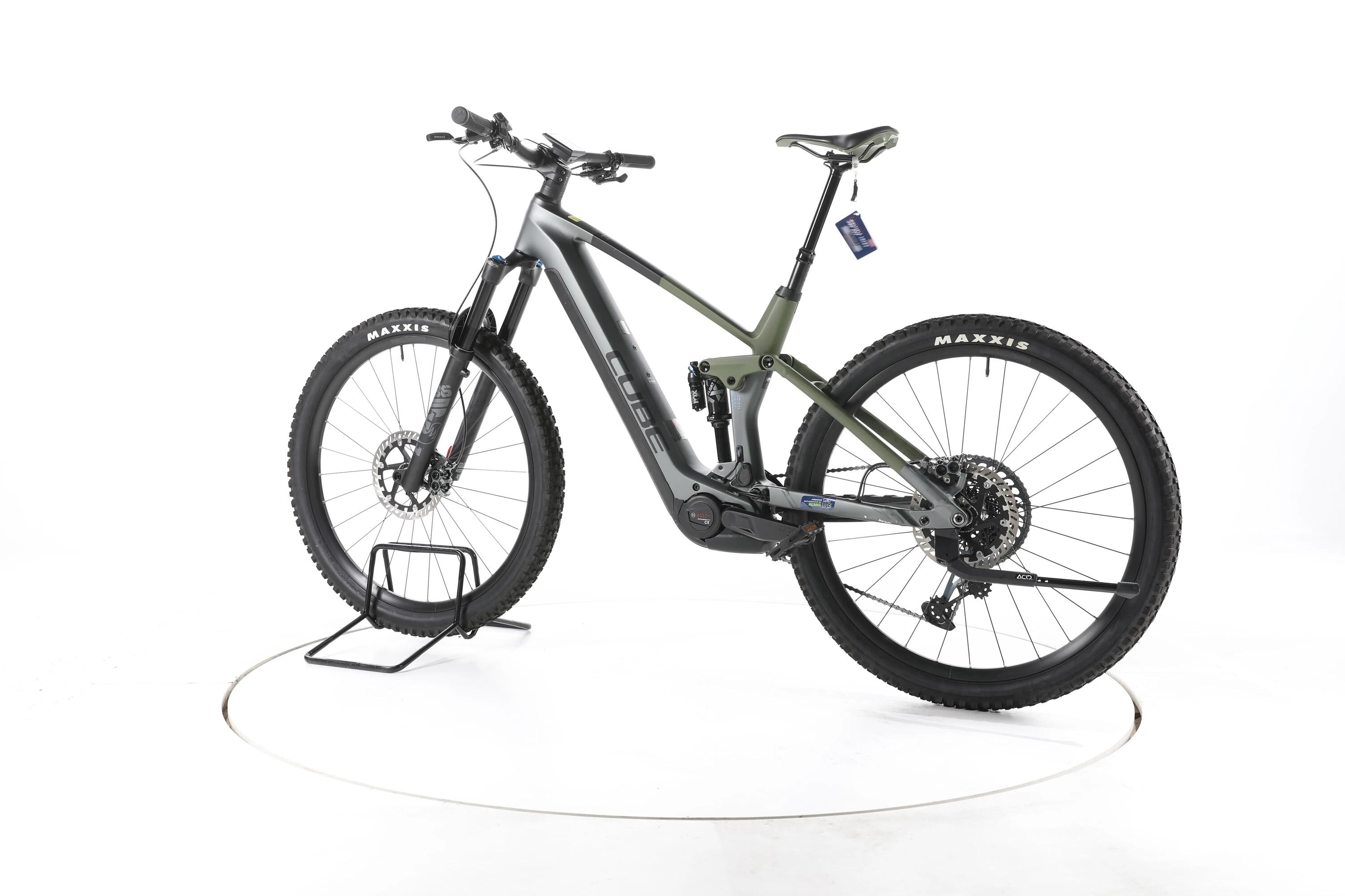 Tweedehands - Cube Stereo Hybrid 140 HPC TM E-Bike Fully Carbon  - Zeer goed 7/7
