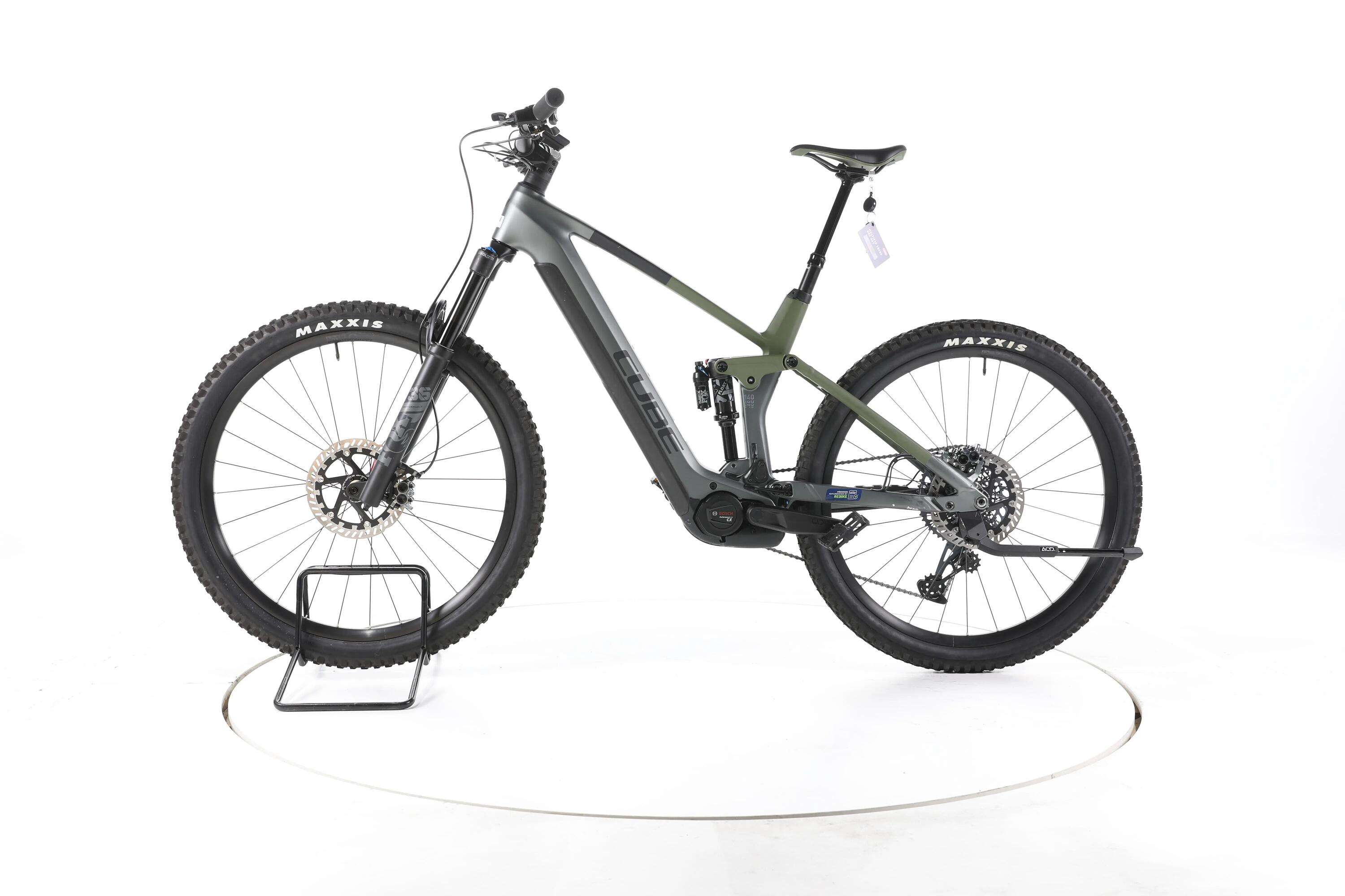 Tweedehands - Cube Stereo Hybrid 140 HPC TM E-Bike Fully Carbon  - Zeer goed 6/7