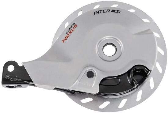 Hamulec rolkowy Shimano BR-C3001-R tylny, srebrny.