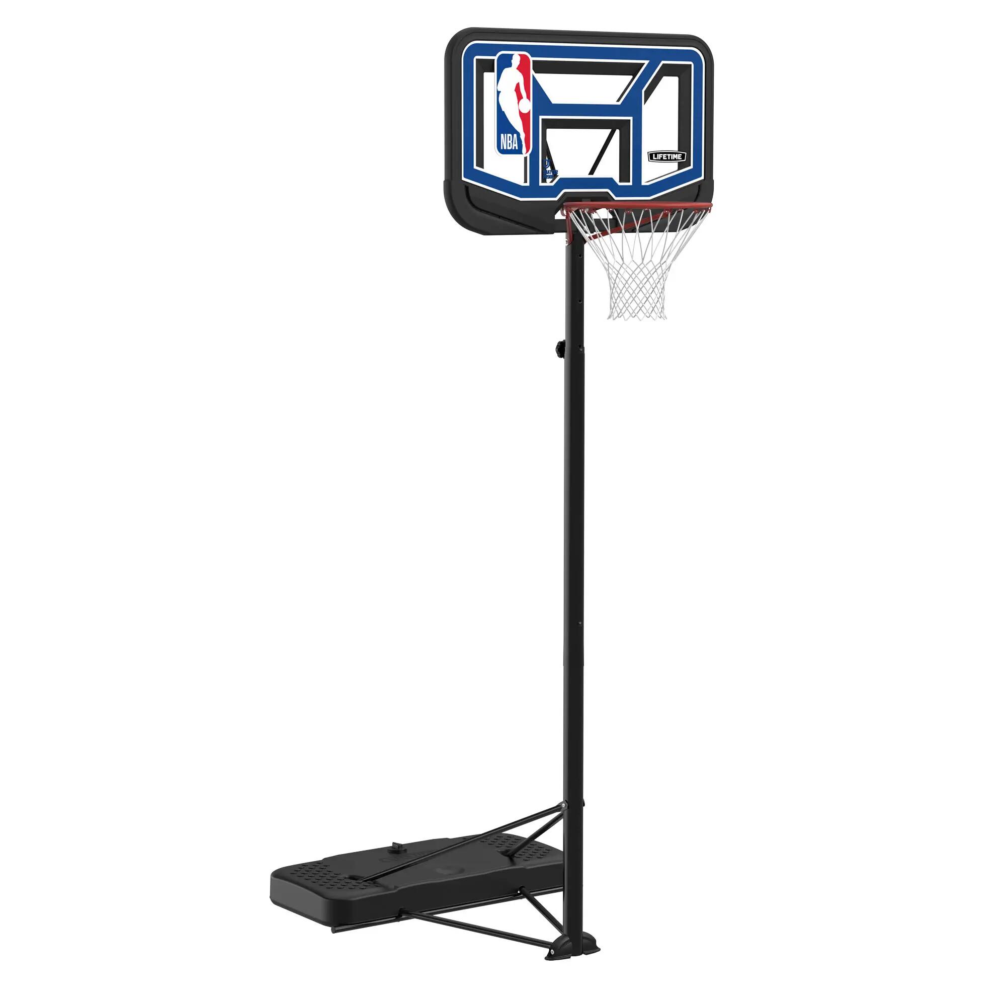 Panier de basket sur pied Lifetime NBA Streamline Fusion - planche transparente 2/10