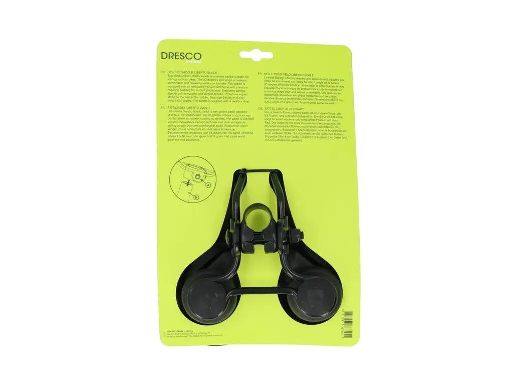 Selle vélo DRESCO Liberto pour randonnée et ville 90° 4/5