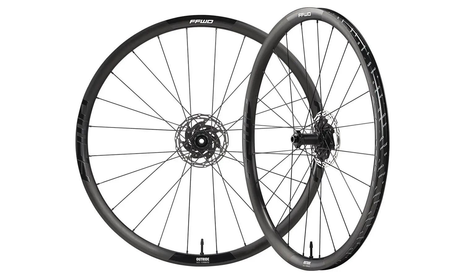 Paire de roues VTT carbone hookless 30 mm Boost Sram FFWD Outlaw 29 2/2