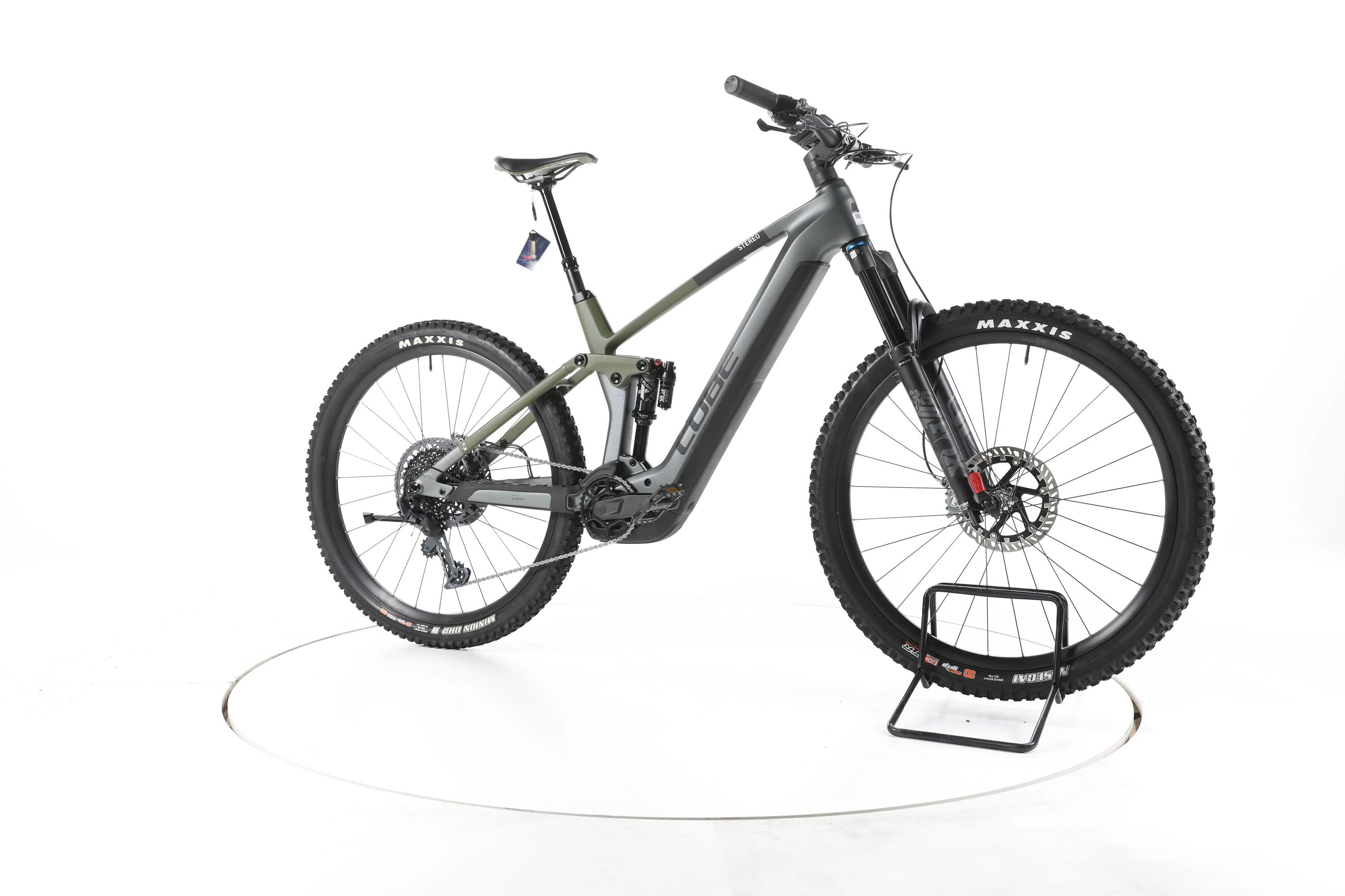 Tweedehands - Cube Stereo Hybrid 140 HPC TM E-Bike Fully Carbon  - Zeer goed 2/7