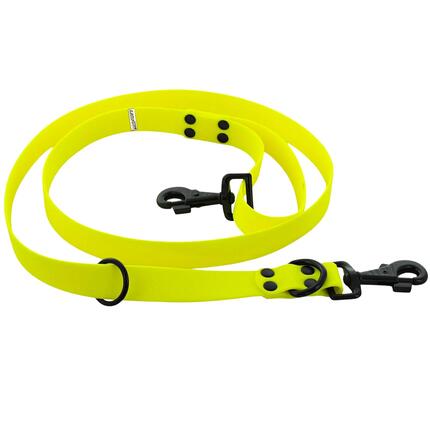 LAISSE CANIHUNT MADE IN FRANCE HEXA 150CM MULTIFONCTION ORANGE