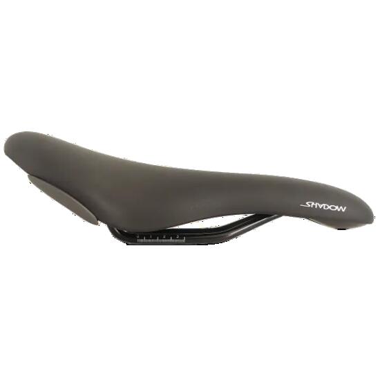 Selle Royal Shadow selle vélo homme profil bas textile noir
