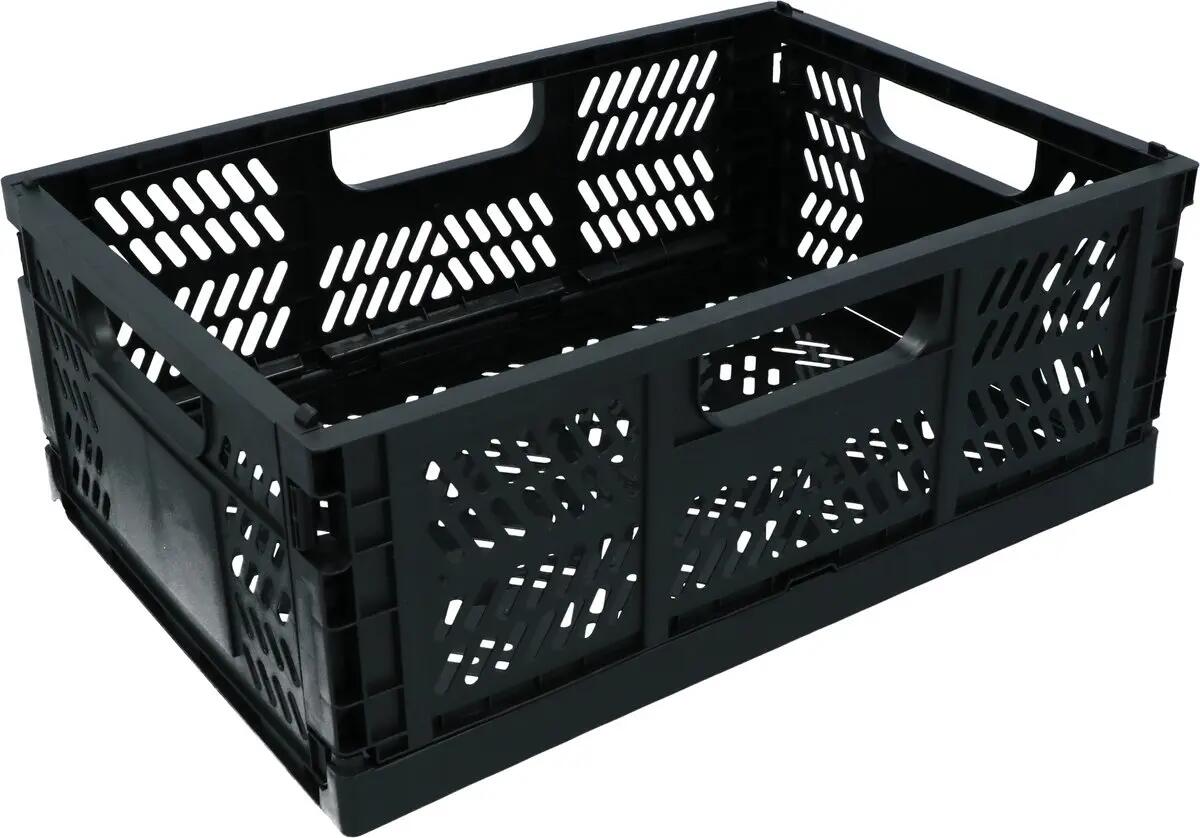 Caisse porte-vélo pliable DRESCO 17 L en plastique 2/2
