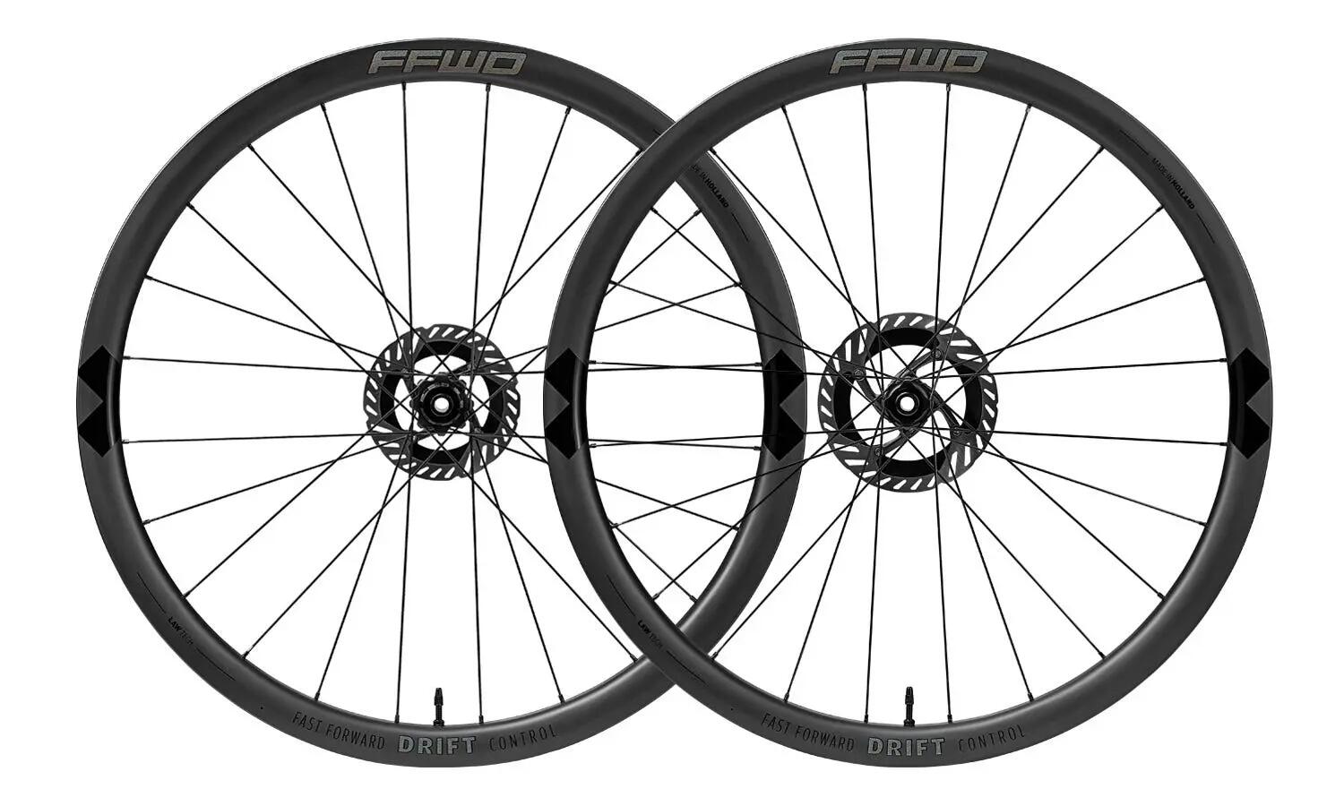 Jeu de roues gravel carbone FFWD Drift Control 700c 12 vitesses 2/2
