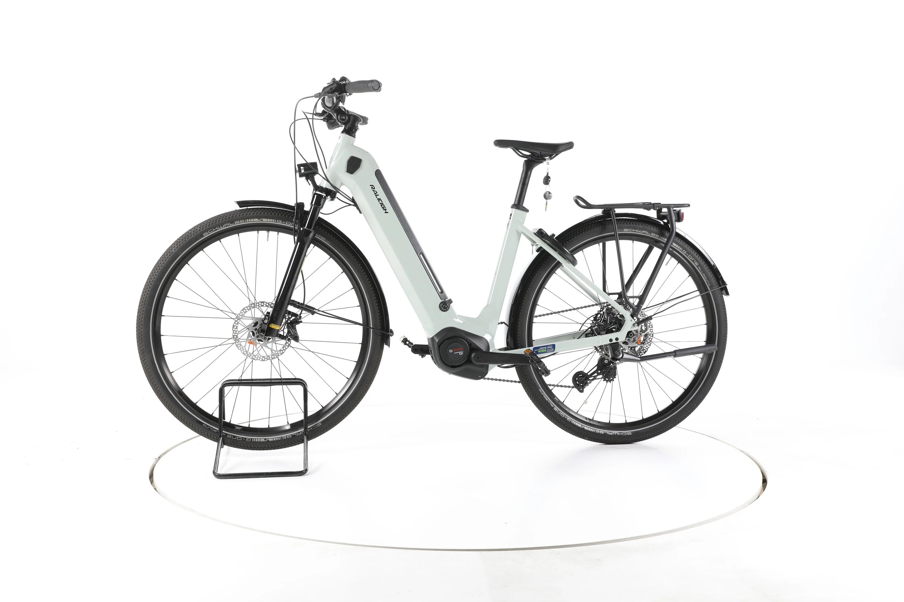 Tweedehands - Raleigh Dundee 11 Trekking E-Bike Lage instap - Zeer goed 6/7