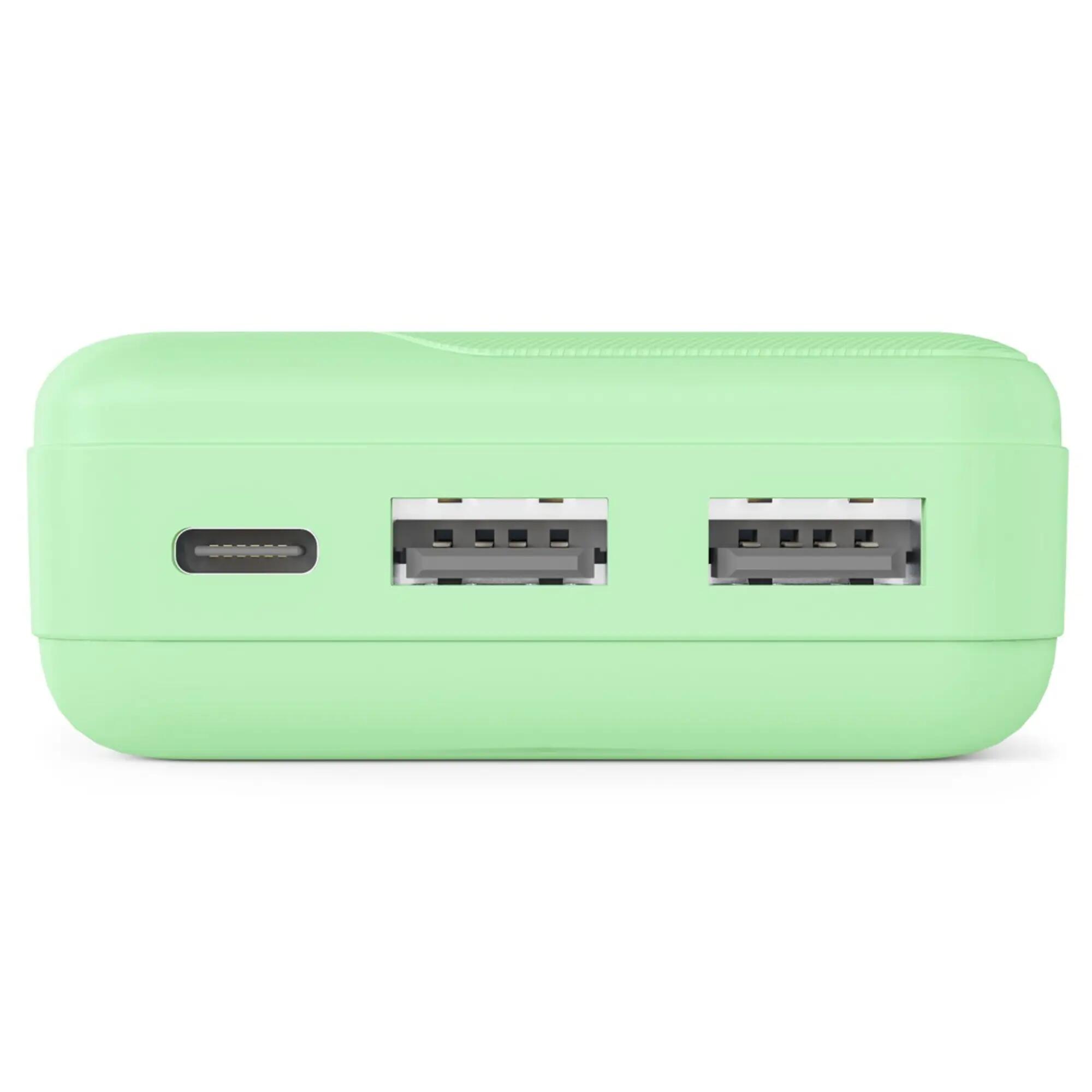 HAMA Power Pack Pocket 10, 10000 mAh, USB-A, Grün 4/5