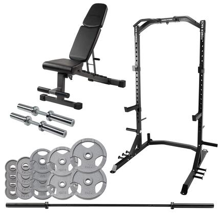 Krachttrainingsset - Taurus Rack Bench Weights Set 2