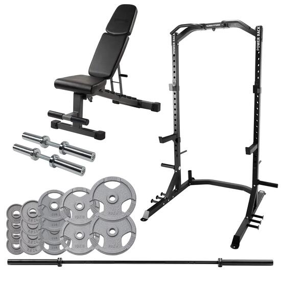 Krachttrainingsset - Taurus Rack Bench Weights Set 2