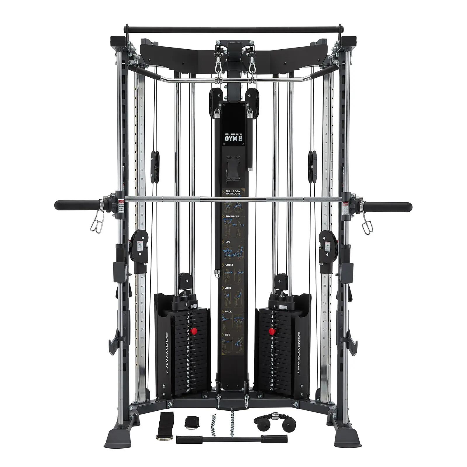 Krachtstation - BodyCraft SG2 - Zwart 4/4